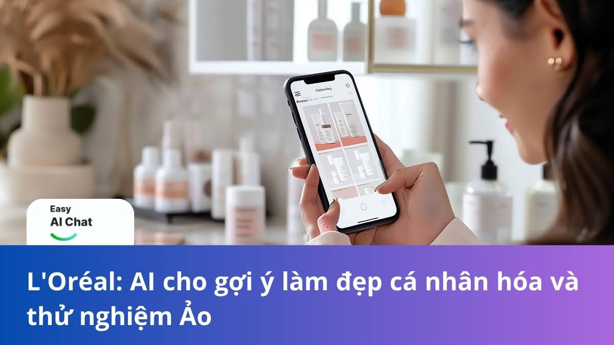 L'Oréal: AI cho Gợi ý Làm đẹp Cá nhân hóa và Thử nghiệm Ảo