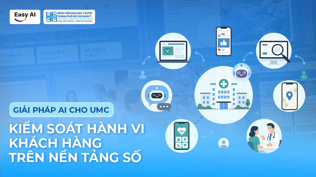 Giải pháp AI cho UMC: Kiểm soát hành vi khách hàng trên nền tảng số