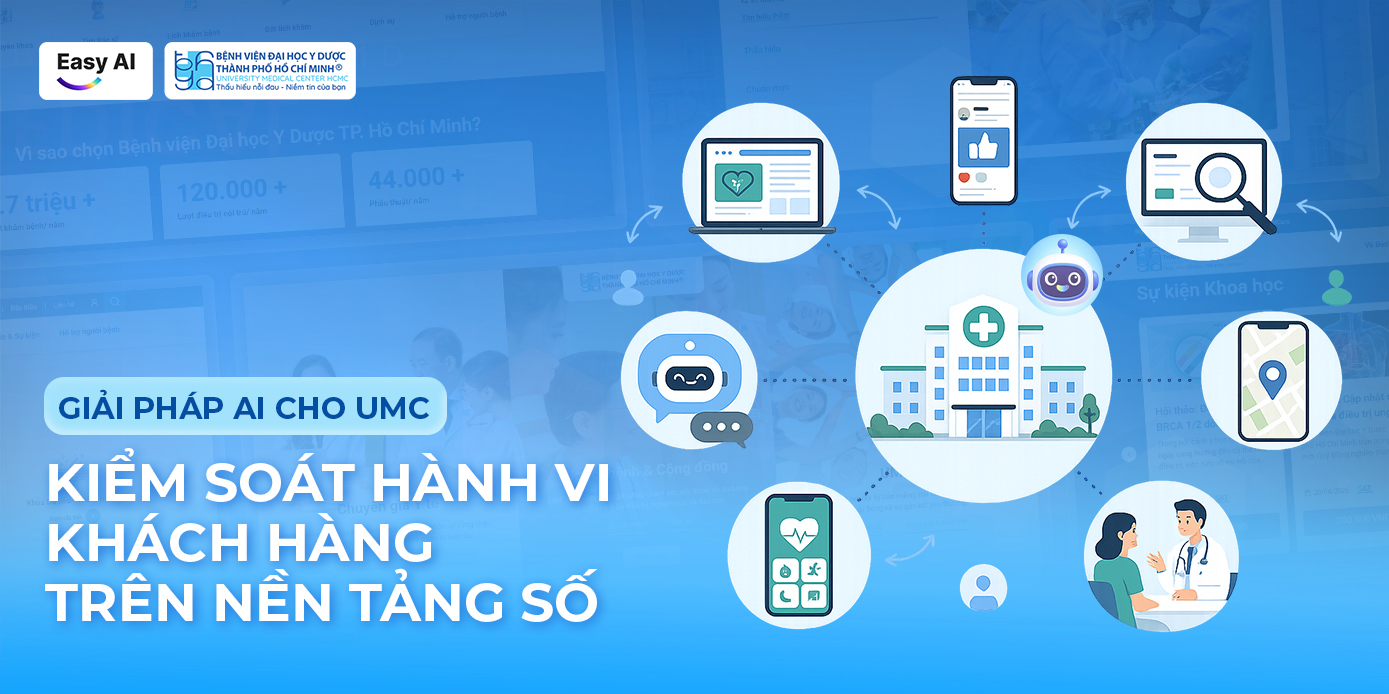 Giải pháp AI cho UMC: Kiểm soát hành vi khách hàng trên nền tảng số